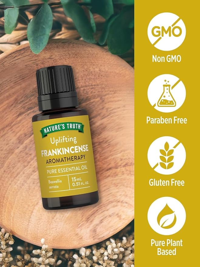 Nature's Truth Frankincense Essential Oil - .5 oz, Pack of 2