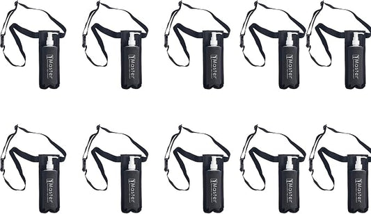 Master Massage Oil & Massage Lotion Bottle Holster Single Kit - 1 Bottle, Adjustable Holster (10 Set Single Bottle)