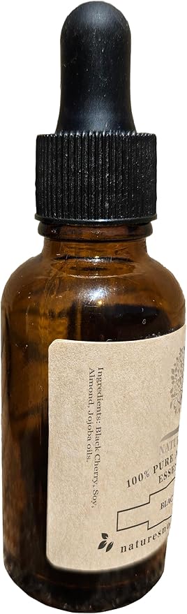 Black Cherry - 100% Pure Grade by Nature's Note Organics - 0.3 Fl Oz