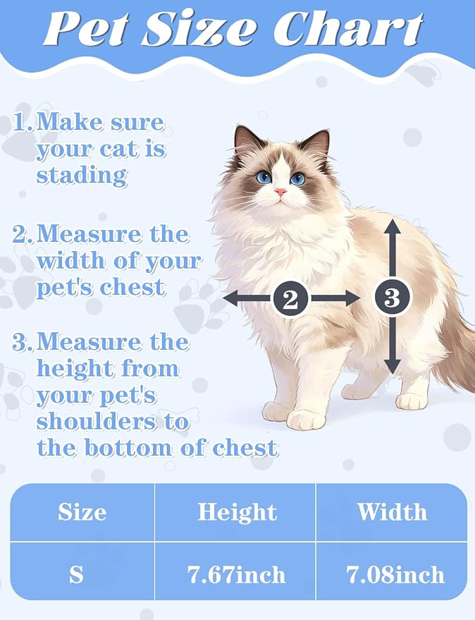 Smart Cat Door with 3 Collar Sensor Key, RFID Cat Door Collar Activated with Remote Control, 4 Way Locking Cat Flap Automatic Pet Door Interior & Exterior, Flap Opening is 7.67’’ (H) by 7'' (W)