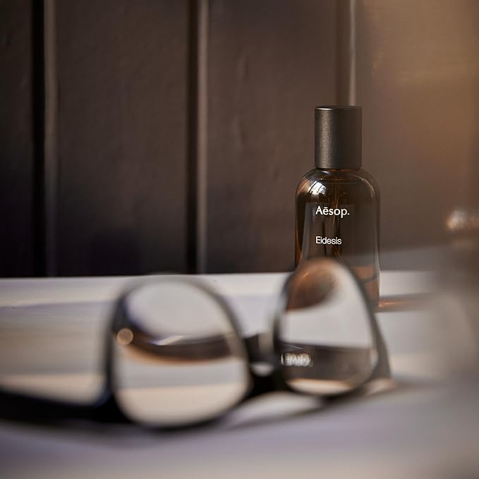 Aesop Eidesis Eau de Parfum | Black Pepper and Sandalwood Scent | Woody, Spicy, and Ambery Aroma | Unisex | 1.6 fl oz