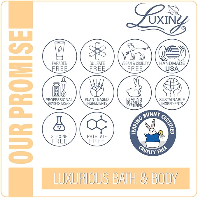 Luxiny Vitamin C Under Eye Cream for Dark Circles and Puffiness, Anti Aging, Enriched Retinol Eye Cream to Reduce Eye Bags, Fine Line and Wrinkles with Aloe Vera & Cocoa Butter, 1oz.
