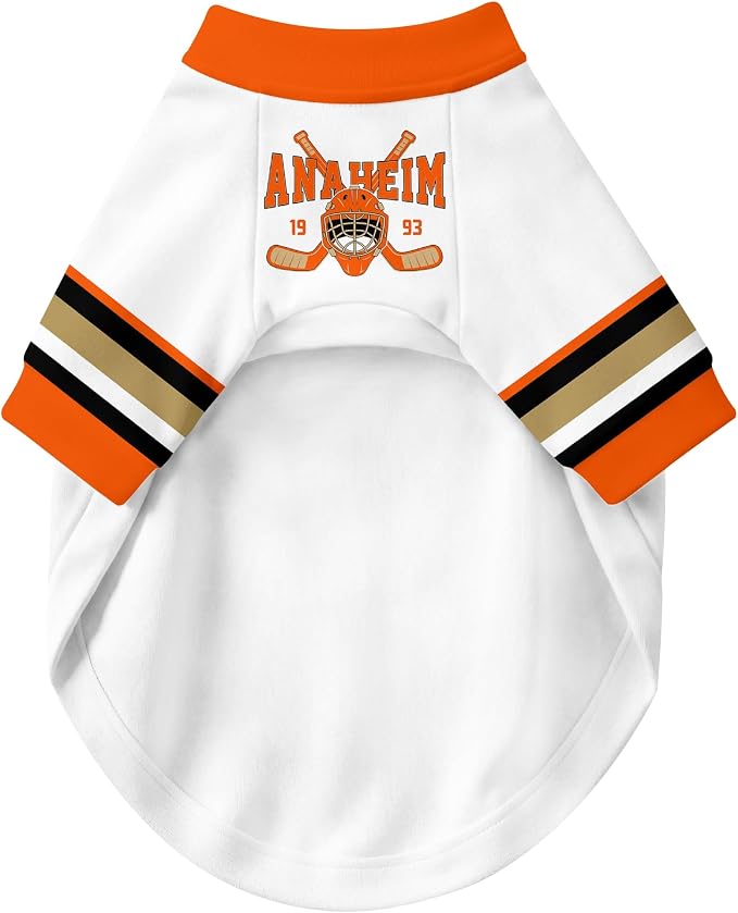 Anaheim Dog Clothes Personalized Pet T Shirt for Dogs Gift | Custom Name Number Jersey Style Pet Shirt for Dog