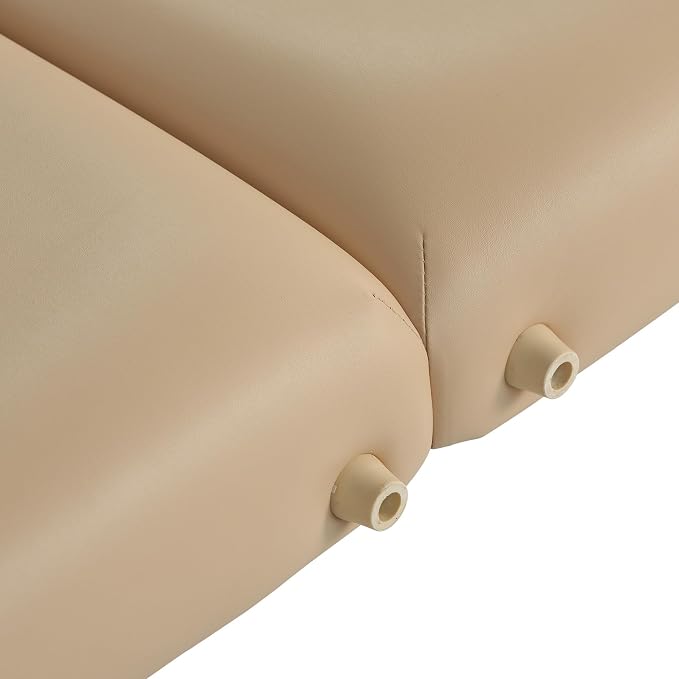 Master Massage 30" Del Ray Pro Portable Massage Table Package, Sand Color, Luxurious with 3" Thick Cushion of Foam