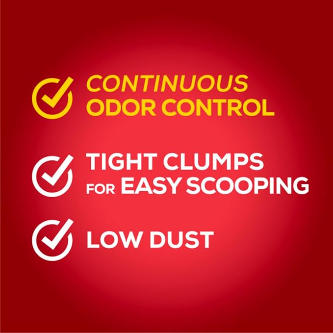 Purina Tidy Cats 24/7 Performance Clumping Cat Litter, 16 lb Bag | Clean Linen scent with 24/7 slow-release deodorizer in a smaller, easy-pour size