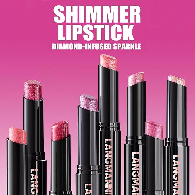 Dark Purple Lipstick For Women Matte Nude Glitter Shimmer Metallic Highly Pigmented Moisturizing Lip stick Hypoallergenic Waterproof Long Lasting Lipsticks Quick Makeup Lightweight Portable 06 #
