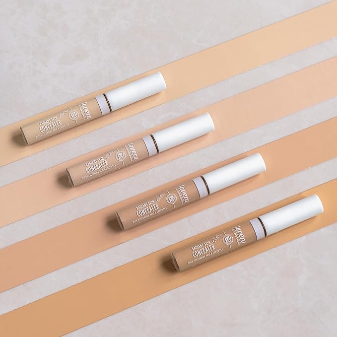lavera Radiant Skin Concealer - Ivory 01 - Coverage of Dark Circles and Impurities - Up to 8 Hours - Moisturising - Vegan - Natural Cosmetics 1.8 Fl Oz