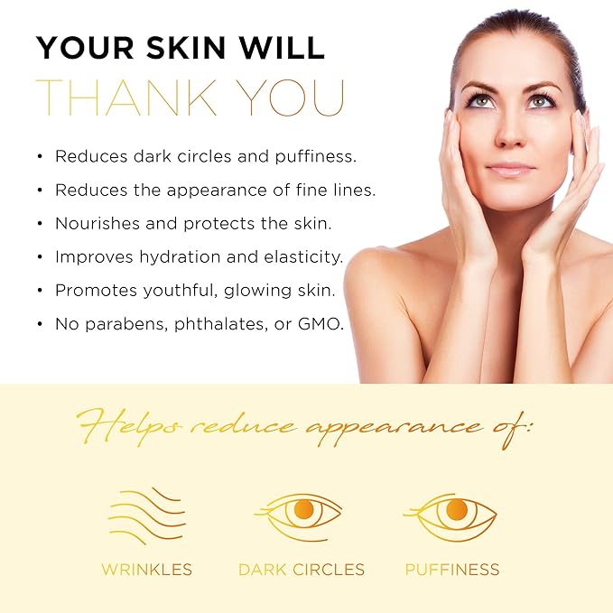 Azure Cosmetics Vitamin C Under Eye Pads - Anti Aging, Lifting & Moisturizing Eye Mask Patches - Reduces Fine Lines, Wrinkles, Dark Circles & Puffiness - Skin Care Made in Korea - 5 Pairs