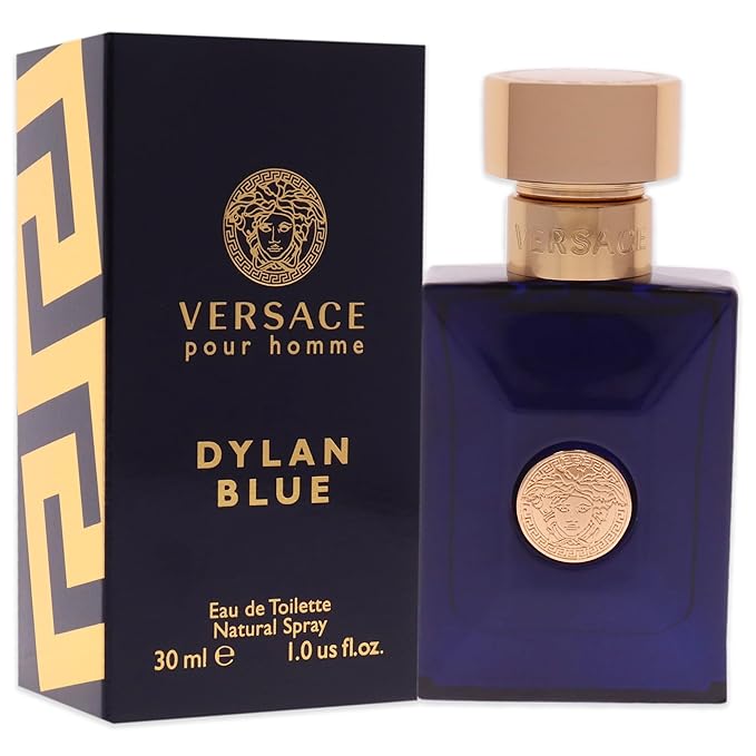 Versace Pour Homme Dylan Blue for Men 1.0 oz Eau de Toilette Spray