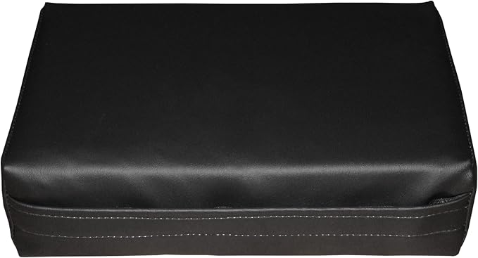 Rehabilitation Advantage Body Positioning Black Rectangle Bolster 12 Inch x 8 Inch x 3 Inch