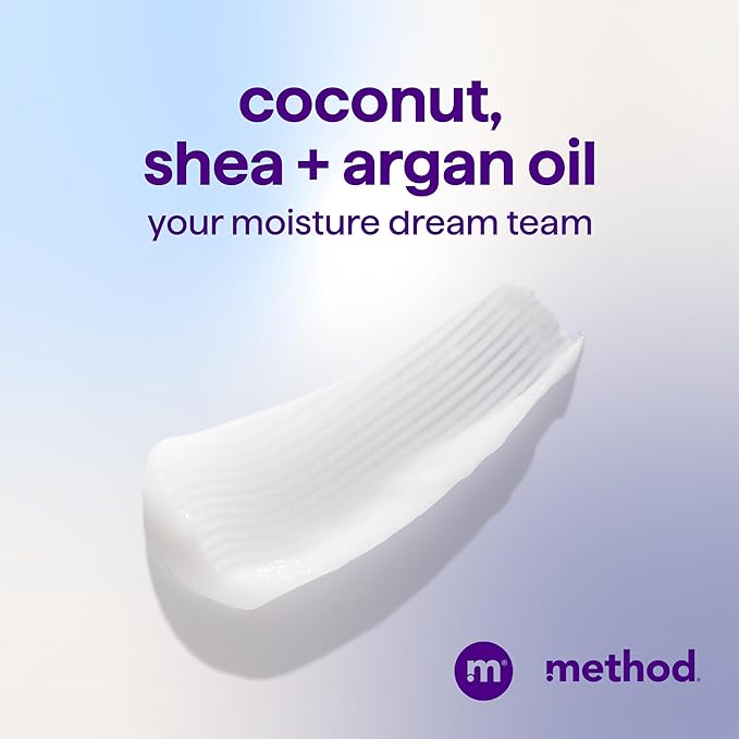 Method Moisturizing Conditioner, Simply Nourish with Shea Butter, Coconut, and Rice Milk Scent Notes, Paraben and Sulfate Free, 13.5 oz (Pack of 1)