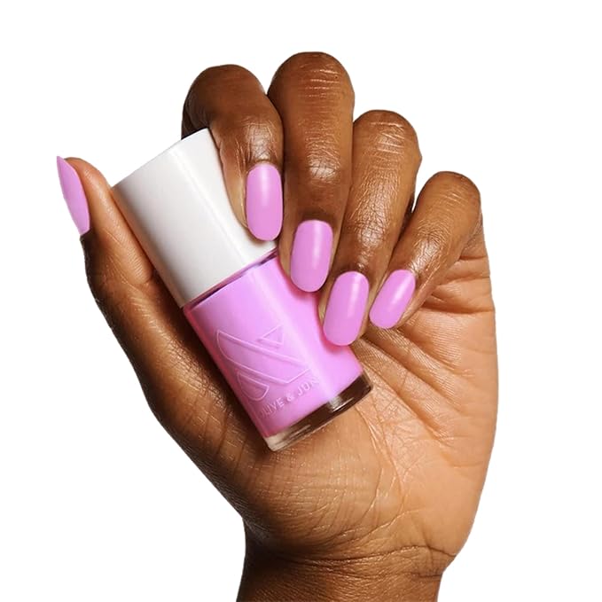 Olive & June Long Lasting Nail Polish | Spring Pastel Nails | Gel-Like Finish No Lamp Needed | Lasts up to 10 days | Salon-Quality 15-Free Vegan & Cruelty-Free Chip-Resistant | Fierce & Loving Lilac