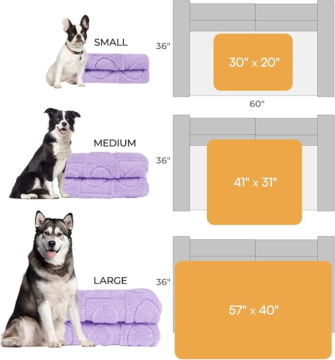 Luciphia Soft Small Dog Blanket 300GSM Fleece Throw Puppy Cat,41"x31" | Pink Blanket Washable for Medium/Large Dogs, Cute Cover on Bed Couch Crate Car, Puppy Essentials,Cat Stuff, Dog Gift