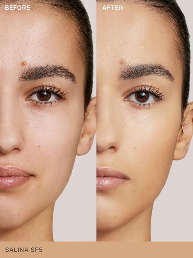 ILIA - True Skin Serum Foundation | Non-comedogenic, Cruelty-Free, Vegan, Weightless Feel, Buildable Coverage, Safe For Sensitive Skin (Salina, Light-Medium with Neutral Undertones SF5)