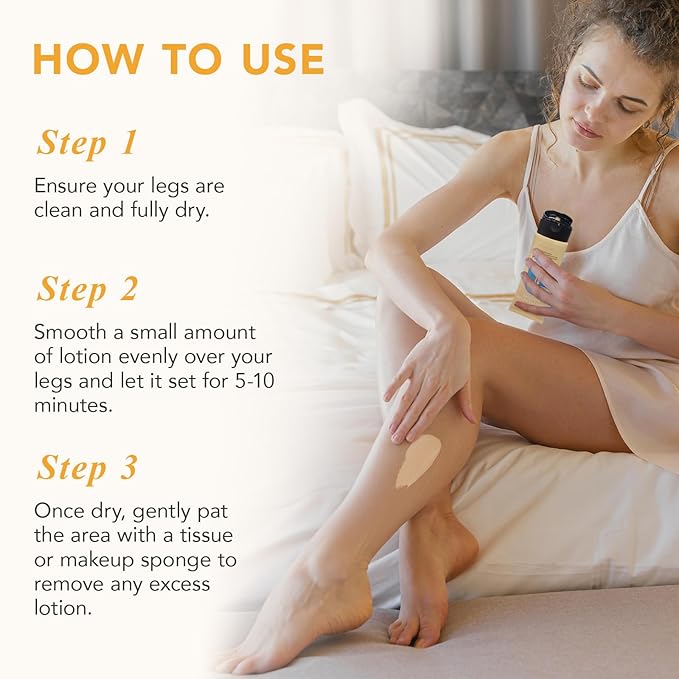 Leg Makeup Waterproof No Transfer - Tattoo Cover Up Makeup - Body Perfector - Long Lasting - Even Skin Tone (#03 Bronze)