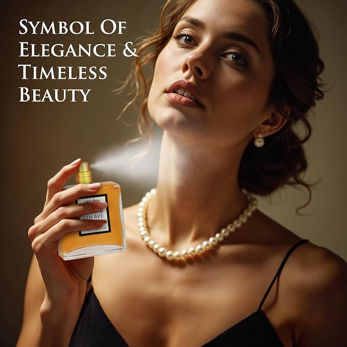 Paris 5th Avenue for Women Eau De Parfum - Top Notes of Aldehydes, Neroli, Ylang Ylang, Bergamot & Peach - Base Scents From Vetiver, Patchouli, Oakmoss, Sandalwood & Vanilla - Elegant 100ml Bottle