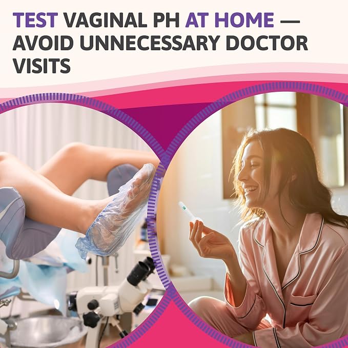 Exploro Vaginal pH Test Strips for Women, At-Home pH Balance Test, Accurate & Easy-to-Read Vaginal pH Strips for Feminine Health, Clinically Tested, 3 Count