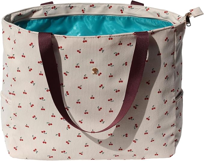 ESVAN LARGE BEACH BAG Water Resistant Lightweight 20 inch Women Oversize Tote Bag for Gym Beach Travel Pool Yoga Nurse