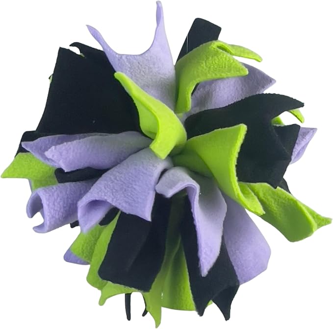 Chelsy's Toys Interactive Snuffle Ball for Dogs, Mental Stimulation Toy, Slow-Play Treat Dispenser, Brain Exercise for Puppies & Seniors, Teething Relief, Blue, Orange, Purple (Lavender)