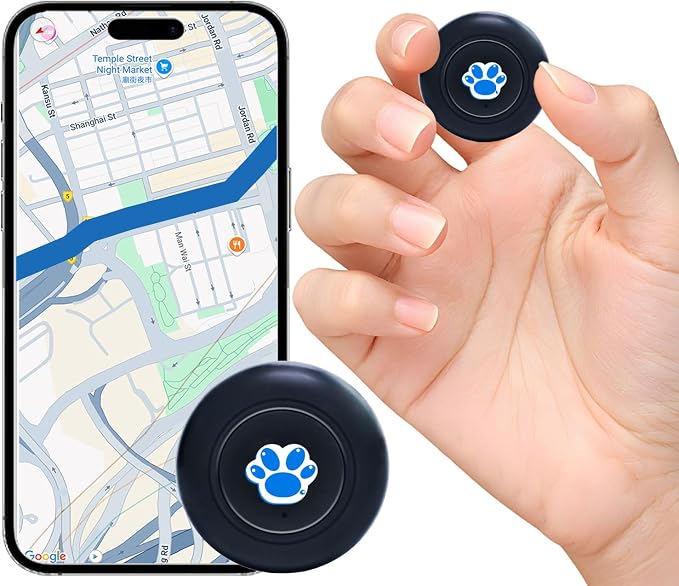 GPS Tracker for Vehicles Cars Motorcycles No Subscription-TG22 | No Monthly Fee,Real-Time Location Tracking Device, Magnetic Mini GPS Tracker for Car Pets Dogs Elderly and Valuables