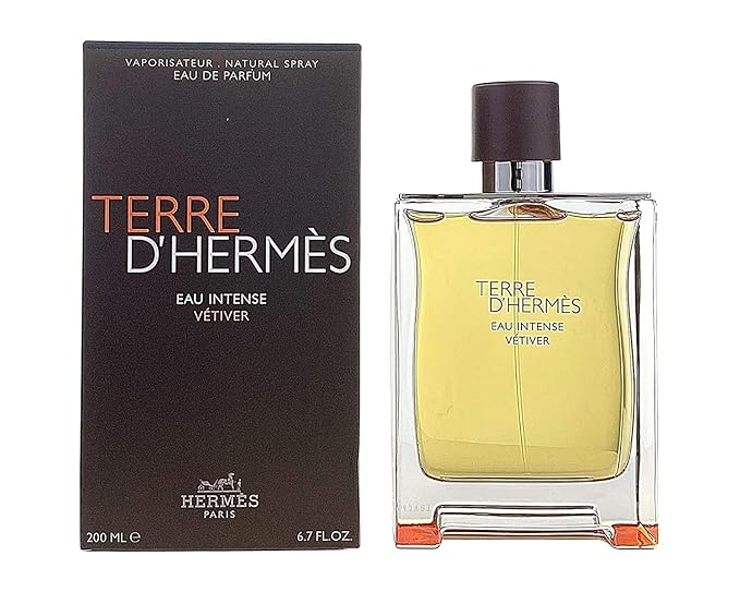 HERMES Terre DHermes Eau Intense Vetiver Men 6.7 oz EDP Spray (I0100587)