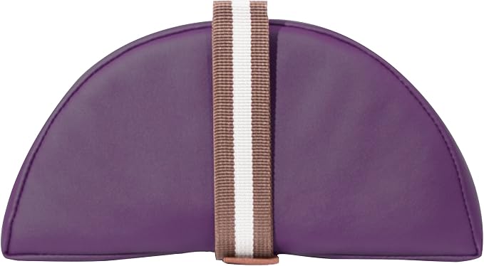 Master Massage Semi-Round Bolster, Purple, 6 Inch