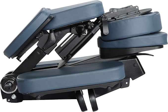 Master Massage Gymlane Portable Massage Chair – Lightweight Adjustable Tattoo Chair with 2" Cushion Foam, Ergonomic Design, Supports 600lbs, Ideal for Spa, Therapy & Beauty Use