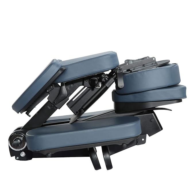 Master Massage Gymlane Portable Massage Chair-Ergonomically Designed with 2-Inch Foam Cushioning, Multiple Configurations, Supports up to 600lbs-Portable Tattoo Chair