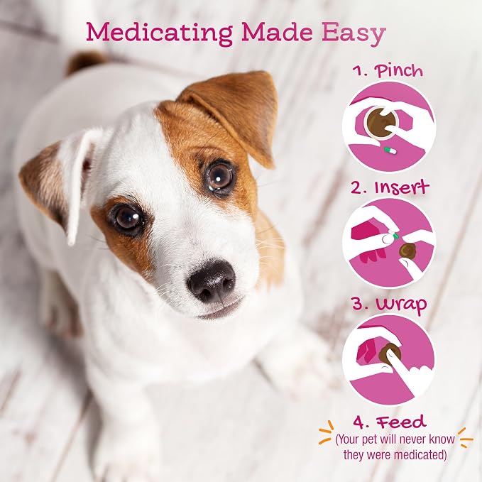 Riley's Pill Wrap for Dogs - Savory Bacon Pill Paste for Dogs - 8oz