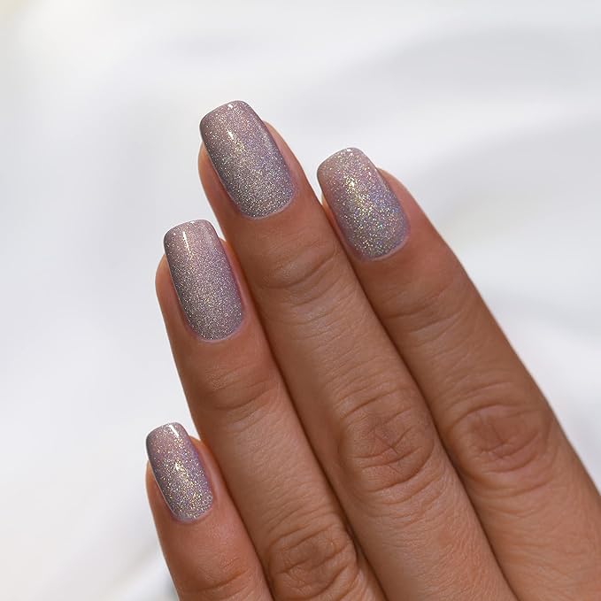 ILNP Ring Bearer - Shimmering Taupe Holographic Nail Polish