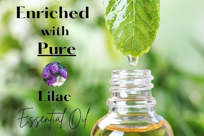 Organic Poke Root Castor Oil | Vegan Lymphatic Support | Cysts, Boils, Fibroids, Swollen Lymph Nodes, Breast & Joint | Natural Deep Tissue Massage | Made in The USA (1oz, Lilac)