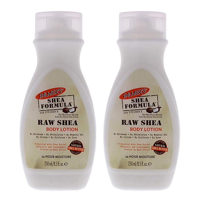 Palmer's Shea Formula Raw Shea Body Lotion for Unisex - 8.5 oz Body Lotion - (Pack of 2)