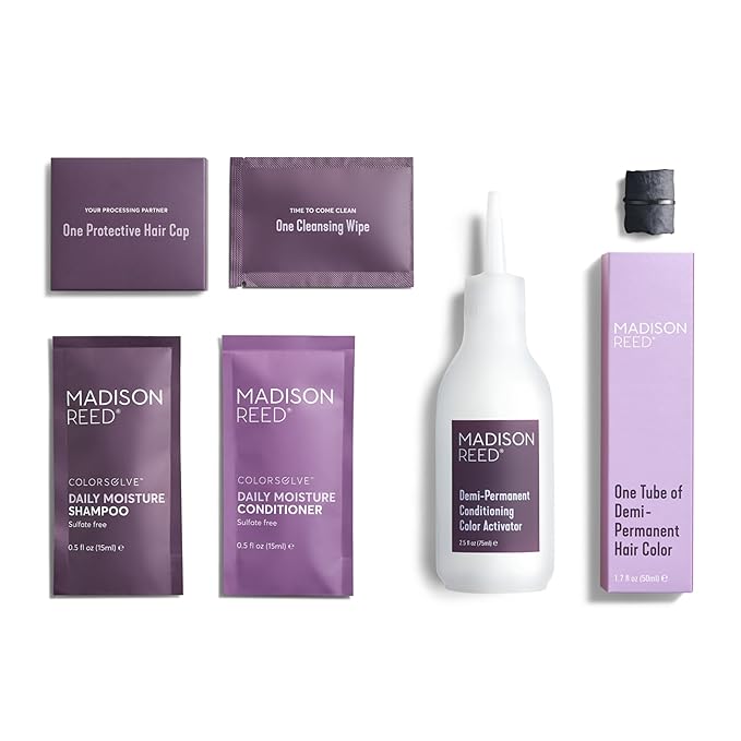 Madison Reed colorwonder Demi-Permanent Hair Color, Effortless At-Home Hair Dye, Ammonia-Free, Cruelty-Free, CherryBomb (6R Medium Ruby Red), Pack of 1