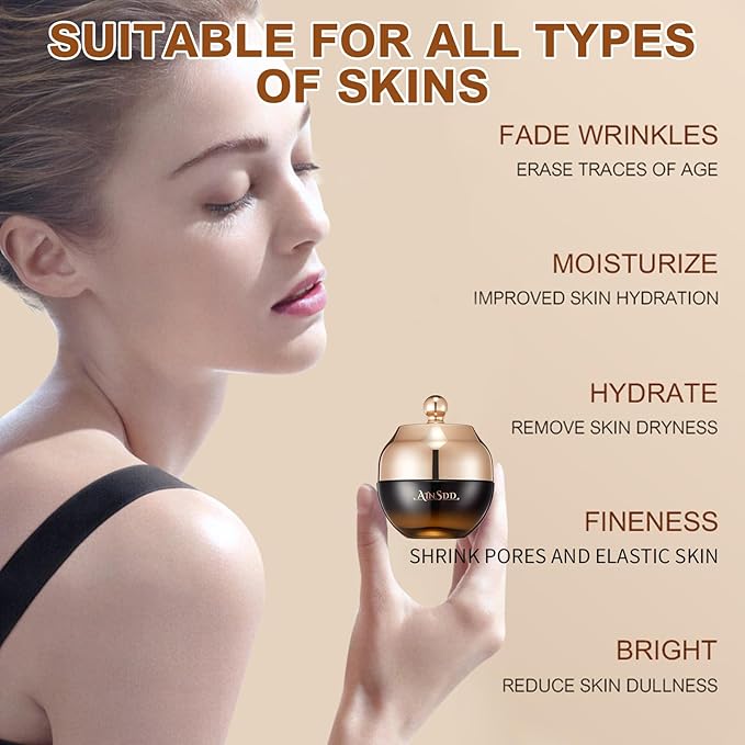 Ginseng Anti-Aging Skin Care Set,12PCS Face Care Kit with Cleanser, Toner,Serum,Freeze-Dried Powder, Eye Cream,Face Cream & BB Cream | Deep Hydration,Firming & Brightening Skincare Gift Set for Women