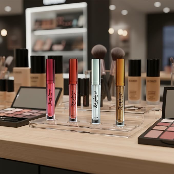 Brown Lip Gloss for Women – Hydrating, Vitamin E Infused – Smooth Application, Clean Formula – Brown Lipgloss, 1 Pack