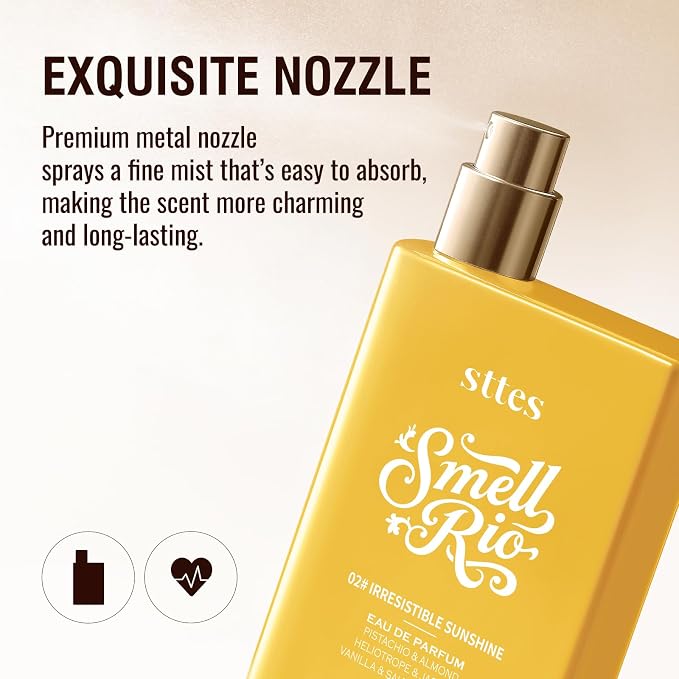 Sttes Smell Rio Perfume for Women | Eau de Parfum | Long-Lasting Fragrance（Irresistible Sunshine 02 50ml）
