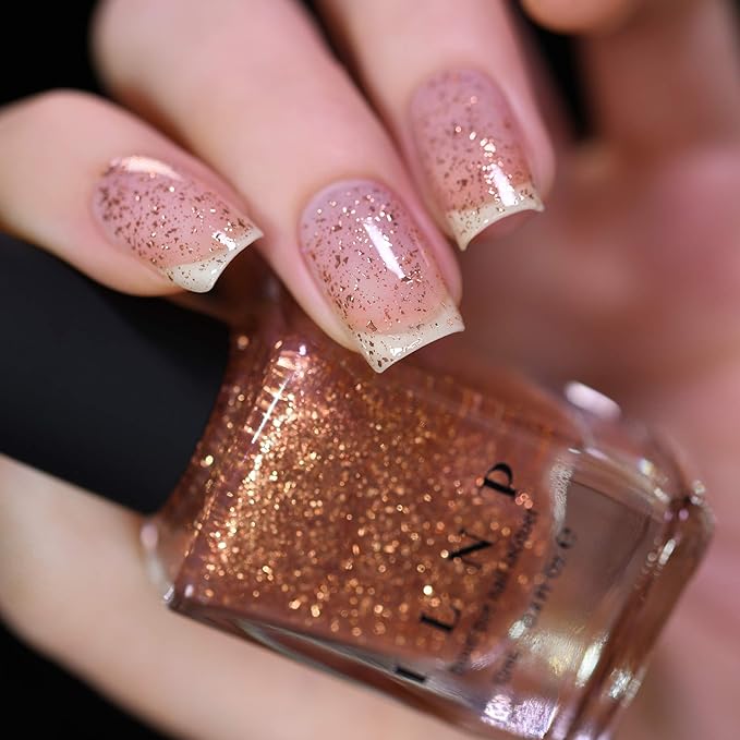 ILNP Compass - Metallic Copper Flakie Topper Nail Polish