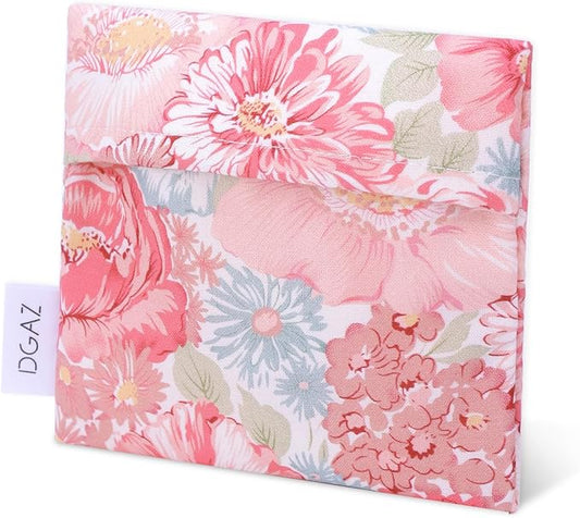 DGAZ Sanitary Napkin Storage Bag, Period Bag for Teen Girls, Portable Purse Bag for Panty Liners/Menstrual Cup/Small Tampons