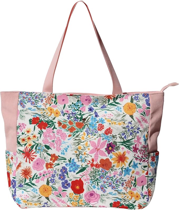 ESVAN LARGE BEACH BAG Water Resistant Lightweight 20 inch Women Oversize Tote Bag for Gym Beach Travel Pool Yoga Nurse