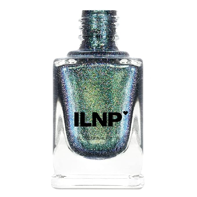 ILNP Jaded - Green to Blue Color Kissed Ultra Holographic Nail Polish