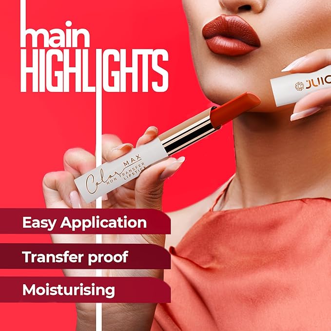 JUICE Color Max-The Max Performing Power Lipstick With Goodness Of Bio Retinol, Transfer-Proof Long Lasting Fuchsia Fantasy - M03 2.3 G Pack Of 1