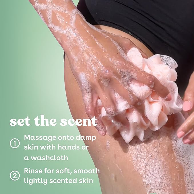 eos Cashmere Body Wash – Crème de Pistachio, Moisturizing Body Wash, Creamy Gel Formula, with Shea Butter, Glycerin, Vitamin E, pH Balanced, Sensitive Skin, Vegan, 16 fl oz