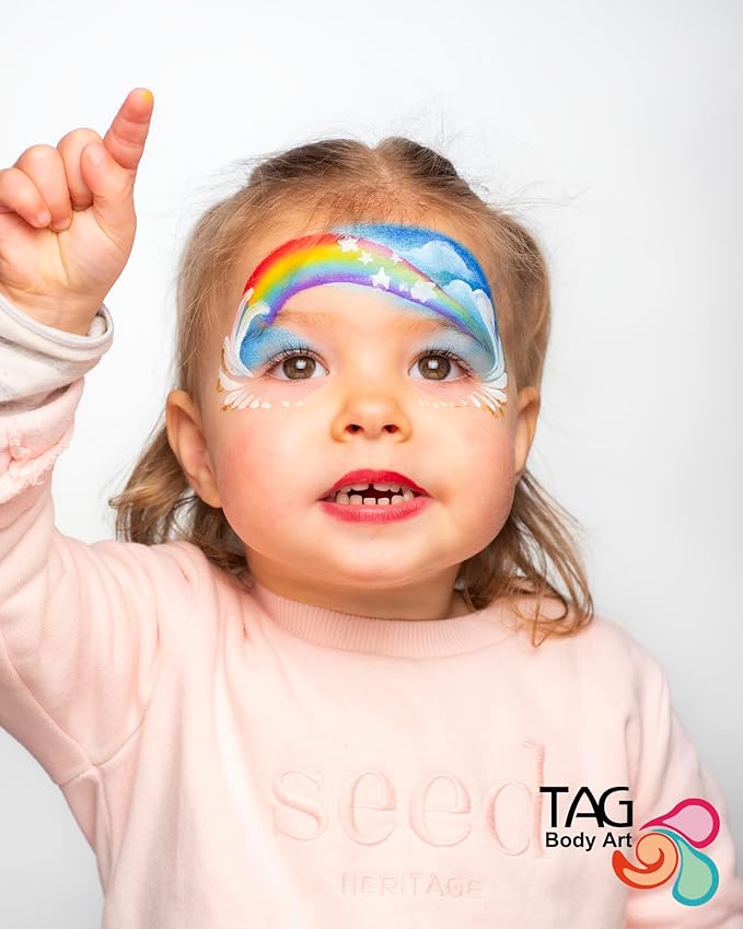TAG Face and Body Paint - 1 Stroke Split Cake 30g - Petal