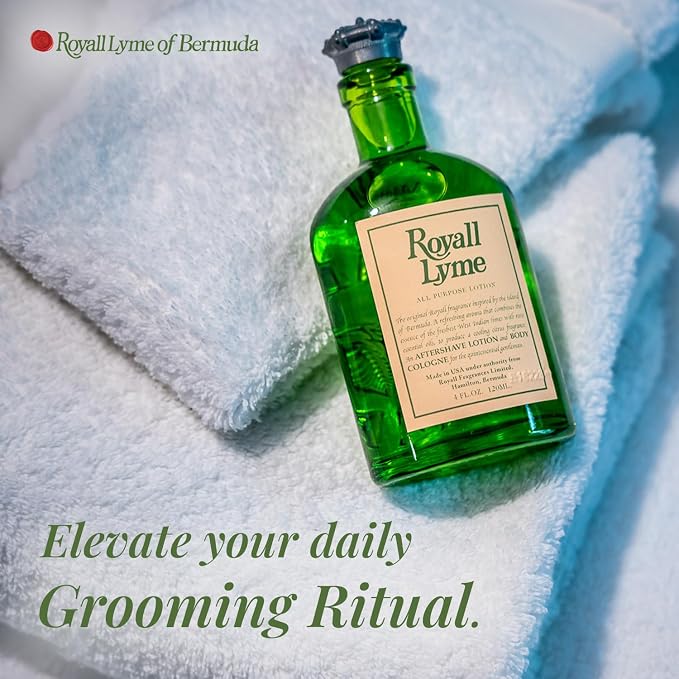 ROYALL LYME, Men's Heritage Cologne, Inspired by Bermuda – 4 Fl oz Spray
