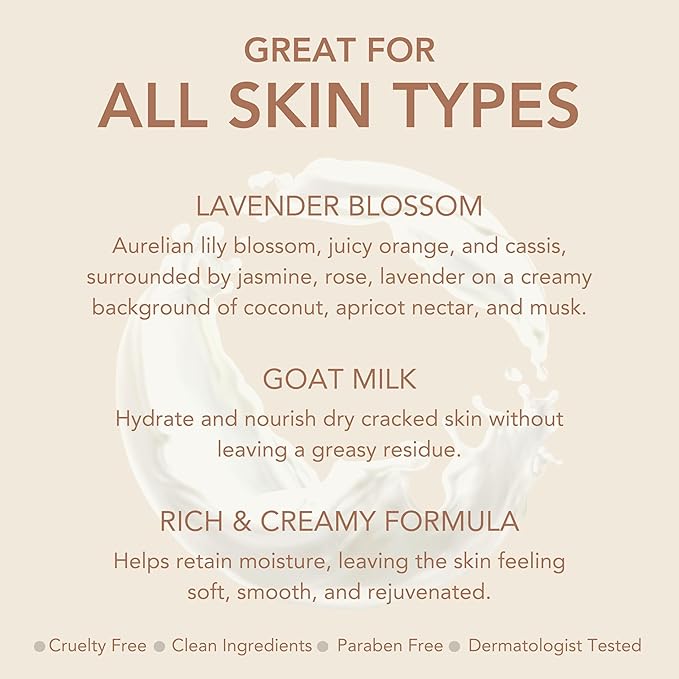 Dionis Goat Milk Body Lotion Lavender Blossom 8.5 oz (Pack of 1)