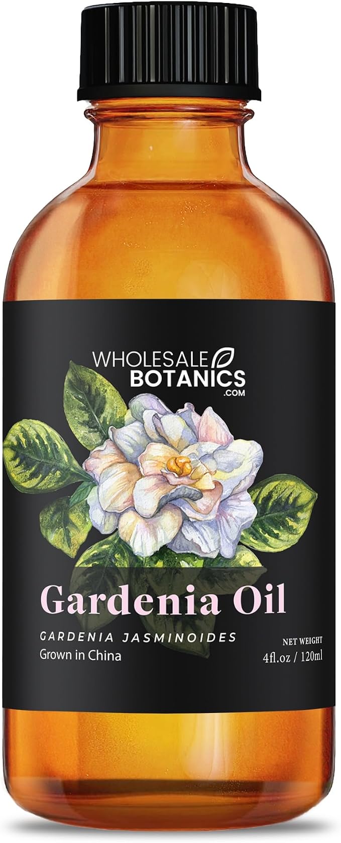 Gardenia Essential Oil by Wholesale Botanics | Premium Grade Essential Oil | for Aromatherapy, Soaps, Lotions, & Candles | Vegan & Cruelty Free (4 Fl.Oz.)