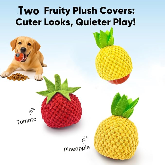 FUNNYDUCK Interactive Dog Toys, Treat Dispensing Dog Feeder Puzzle for Dogs