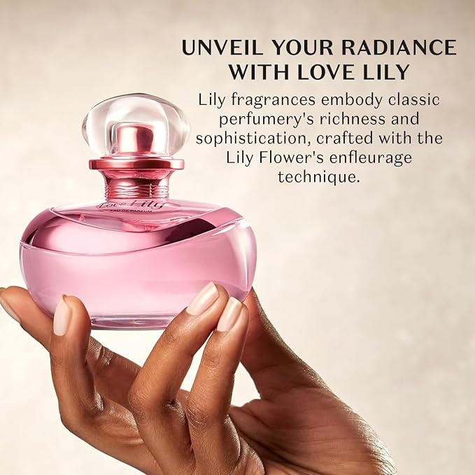 O Boticário Love Lily Eau de Parfum - Long Lasting Perfume for Women - 2.5 oz / 75 ml, Premium Brazilian Floral Fragrance with Grand Rose & Lily Notes, Romantic Signature Scent, Women's Perfume Gift