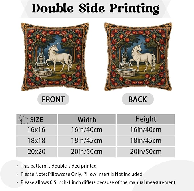 Vintage Horse Floral Velvet Pillow Covers 18x18 Inch Tapestry Art Flowers Throw Pillows for Couch Cushion Covers Pillowcase European French Country Pillow Cases for Sofa Bed Bedroom