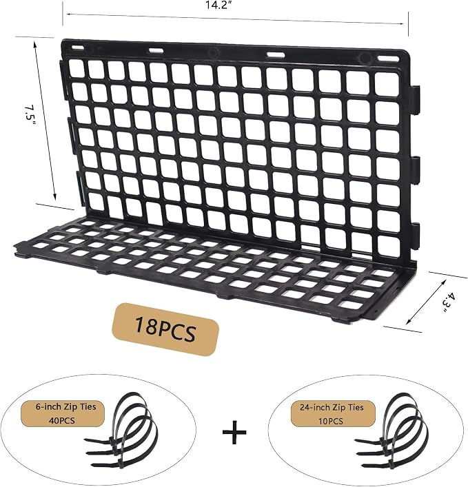 18 PCS Pet&Toy Blocker for Under Bed, Stops Pets from Crawling Under Couch